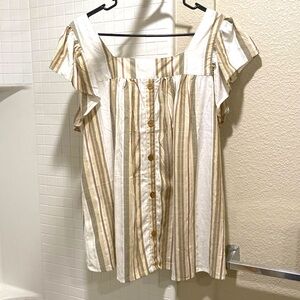 Brand New Striped Blouse